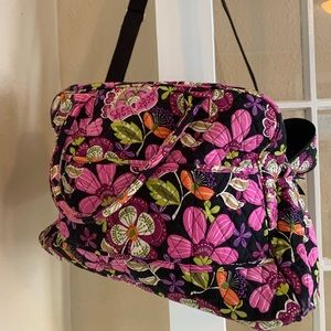 Vera Bradley carry on suitcase.